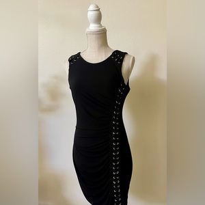 BLACK MINI DRESS GUESS SIZE M